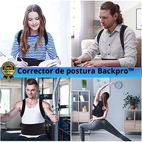 BackPro™ CORRECTOR DE POSTURA ADIOS AL DOLOR