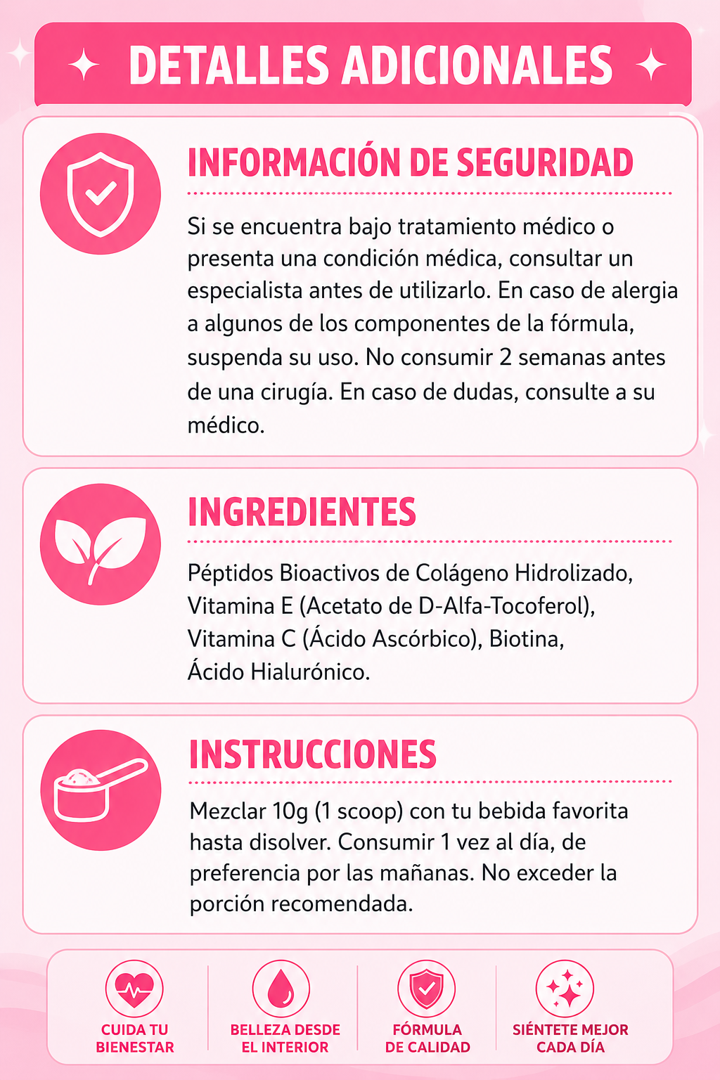 💖 Colágeno Rejuvenecé™ Belleza natural todos los días.