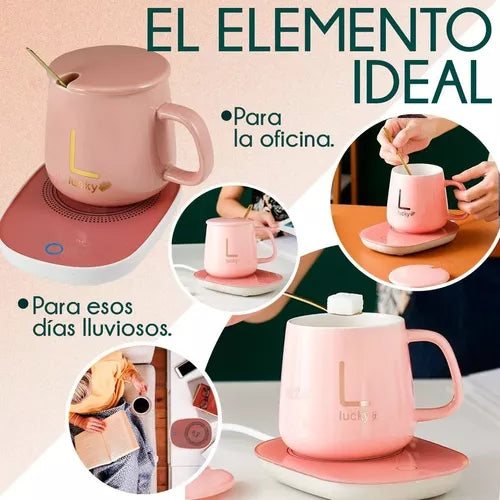 Taza premium con Calentador Electrico