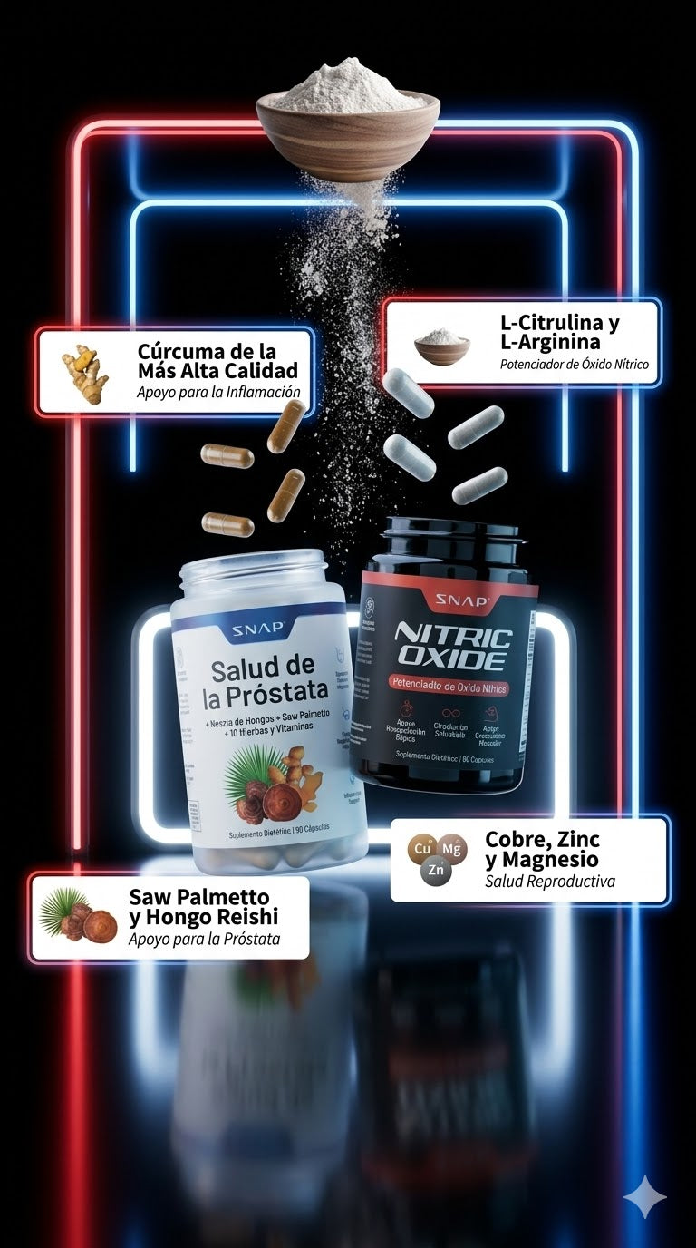 Kit Suplemento Oxido Nitrico + Prostata